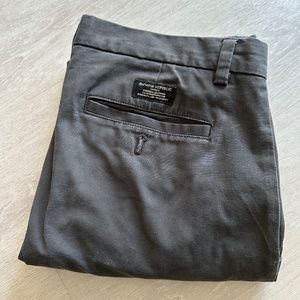 Banana Republic 30x31 Skinny Fulton Stretch Chino Pants Grey